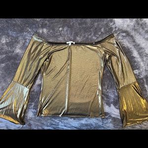 Off the shoulder, dressy top